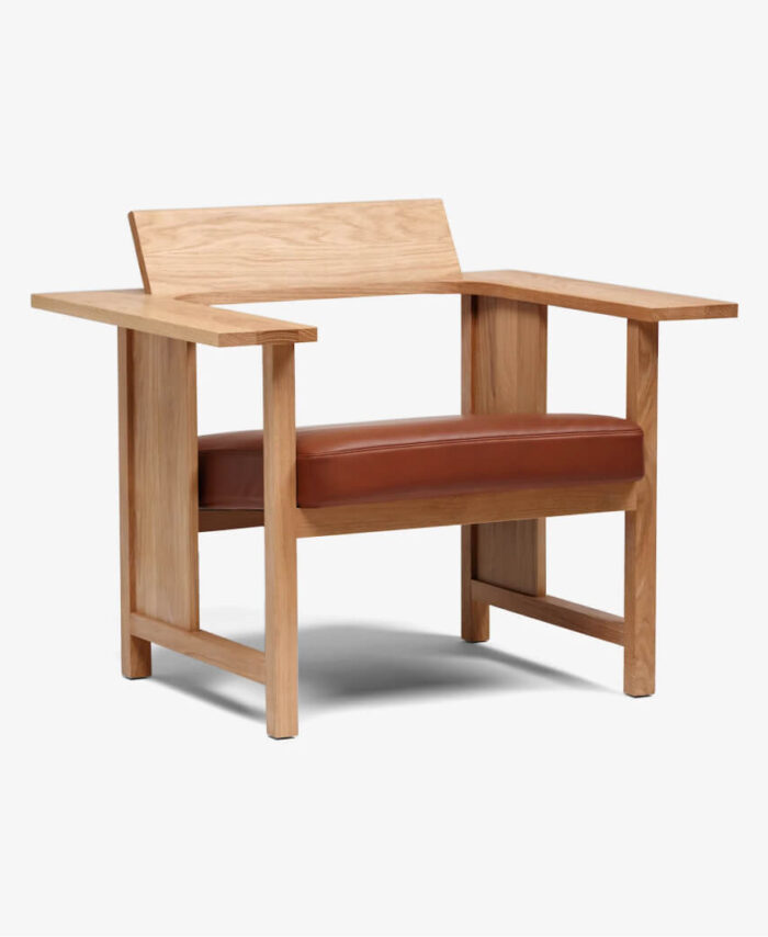 Carven Haven Lounge Chair, Woven Fabric