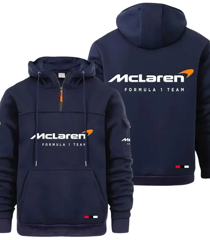 Track Monster Large Pocket Hoodie, Everyday Road-Ready Pullover CAR514 - Navy