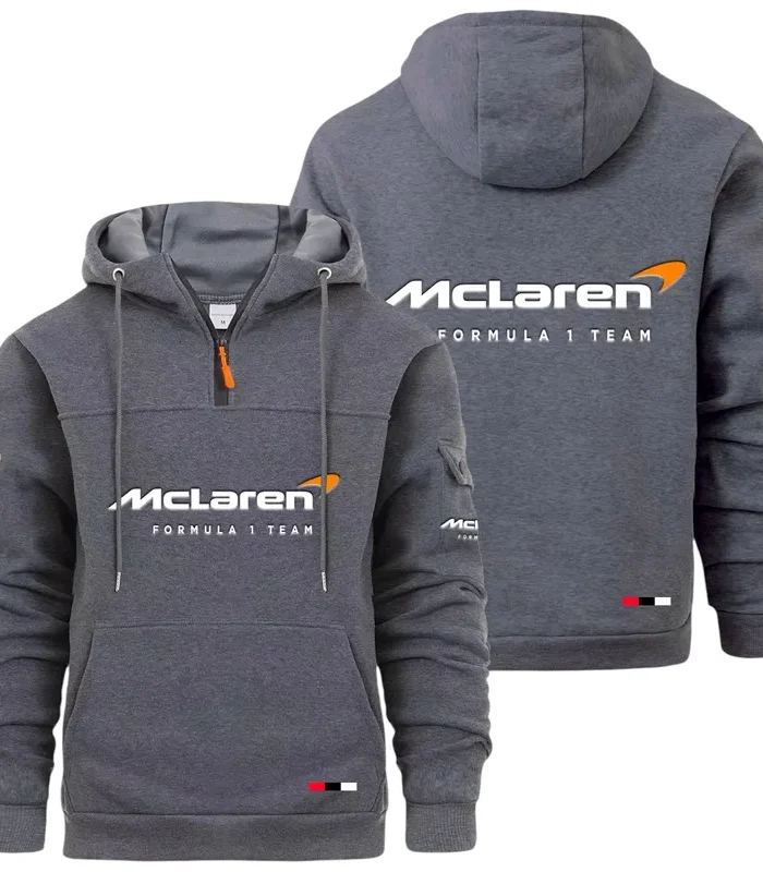 Track Monster Large Pocket Hoodie, Everyday Road-Ready Pullover CAR514 - Dark Gray