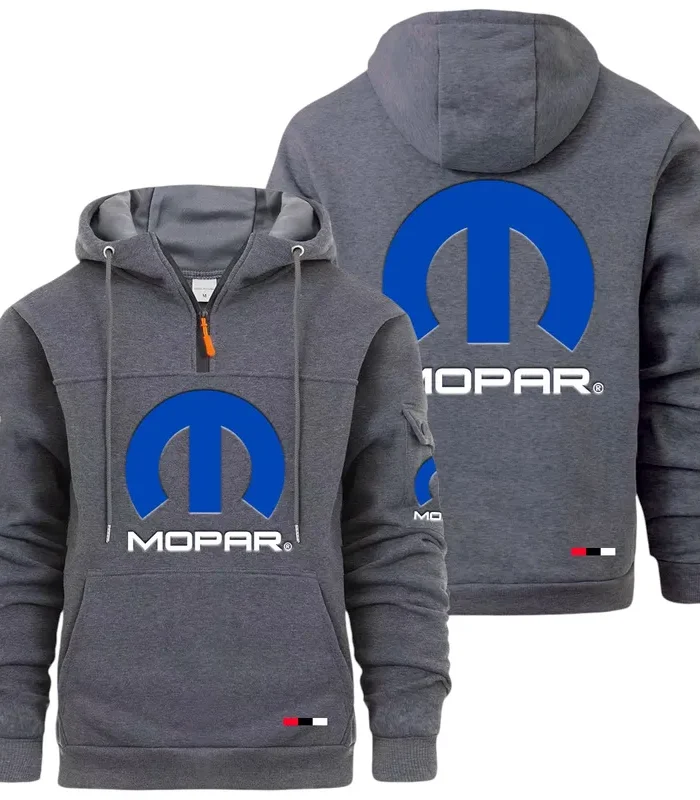 Classic Auto Fan Large Pocket Hoodie, Rider's Everyday Comfort Hoodie CAR514 - Dark Gray