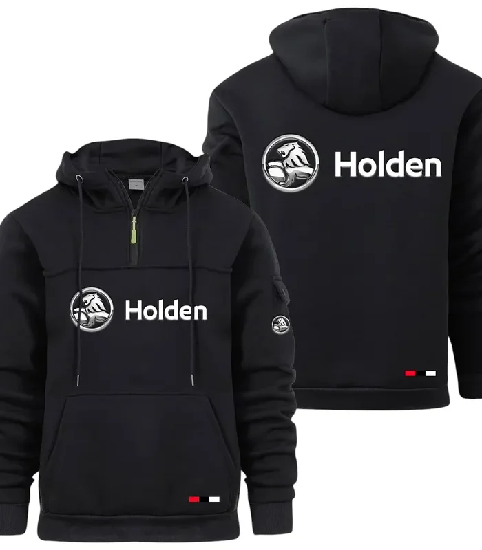 Sport Saloon Large Pocket Hoodie, Road Inspired Casual Hoodie CAR514 - Black