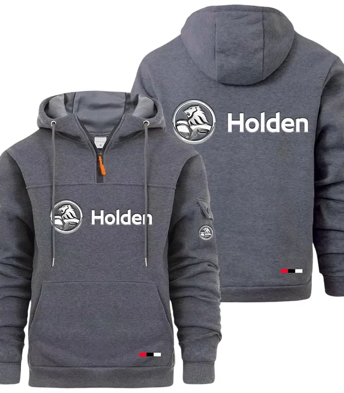 Sport Saloon Large Pocket Hoodie, Road Inspired Casual Hoodie CAR514 - Dark Gray