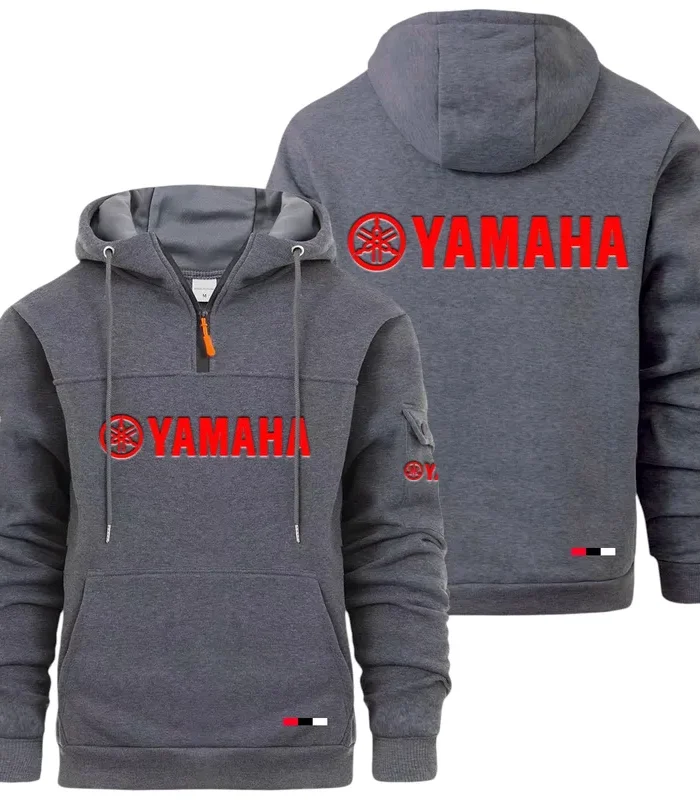 Sport Bike Large Pocket Hoodie, Road Inspired Casual Hoodie CAR514 - Dark Gray