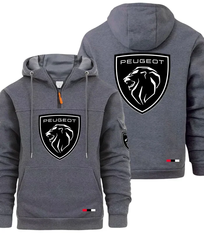 Small SUV Large Pocket Hoodie, Car Enthusiast Everyday Hoodie CAR514 - Dark Gray