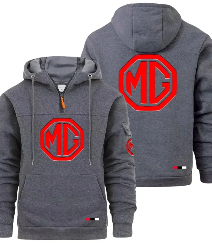Collector’s Auto Large Pocket Hoodie, Car Enthusiast Everyday Hoodie CAR514 - Dark Gray