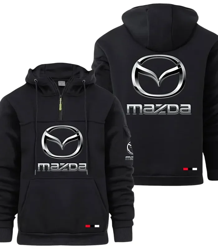 Performance Coupe Large Pocket Hoodie, Moto Street Comfort Hoodie CAR514 - Black