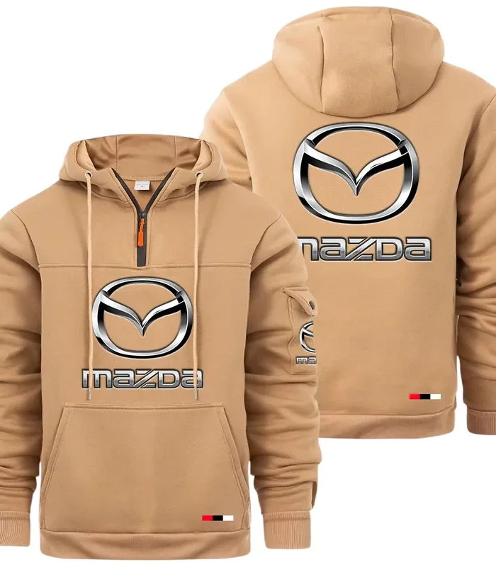 Performance Coupe Large Pocket Hoodie, Moto Street Comfort Hoodie CAR514 - Khaki