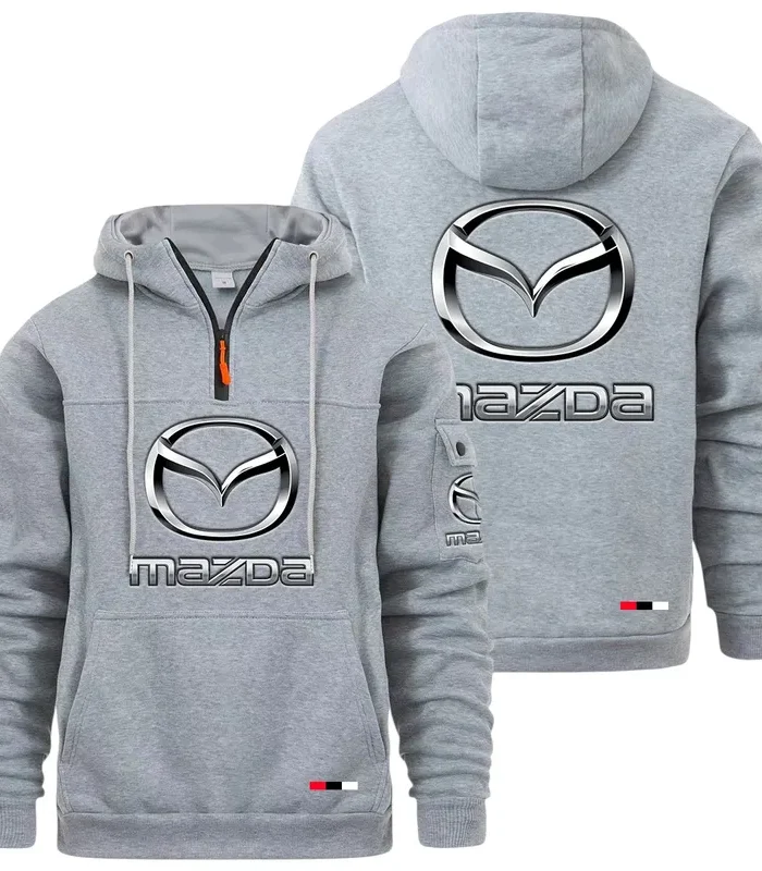 Performance Coupe Large Pocket Hoodie, Moto Street Comfort Hoodie CAR514 - Light Gray