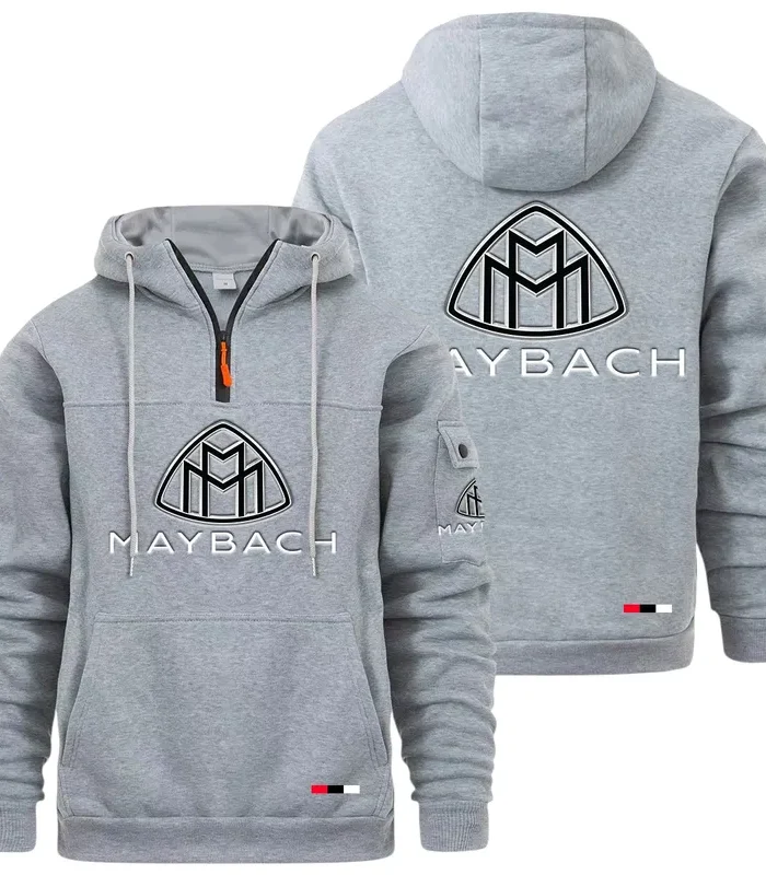 Engine Life Large Pocket Hoodie, Car Enthusiast Everyday Hoodie CAR514 - Light Gray