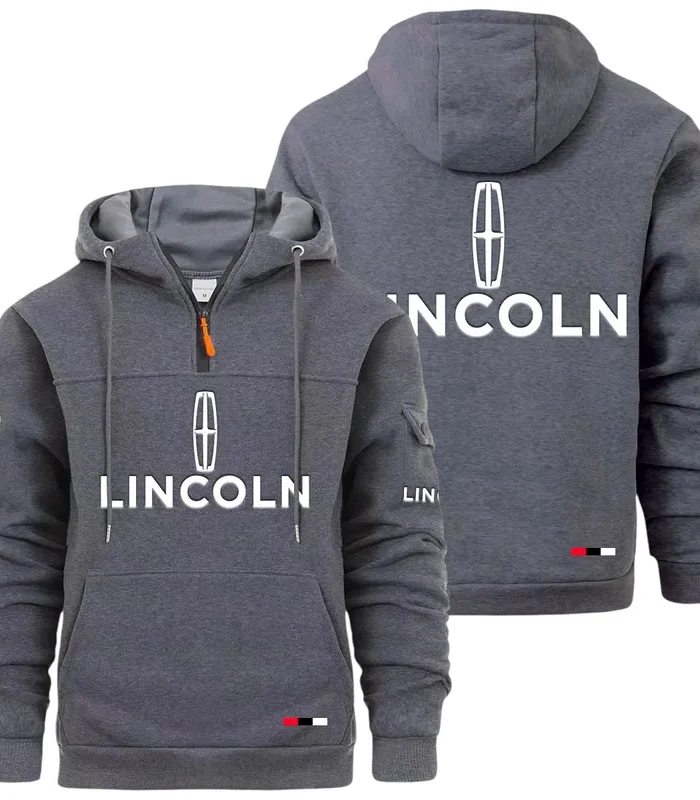 Comfort-Oriented Ride Large Pocket Hoodie, Road Life Comfort Hoodie CAR514 - Dark Gray