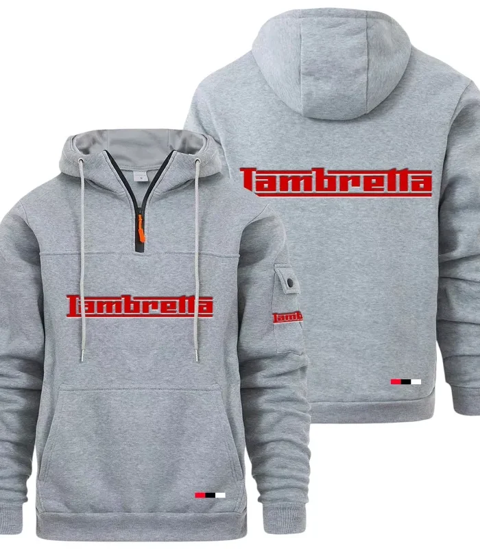 Classic Gear Large Pocket Hoodie, Garage-Ready Lifestyle Hoodie CAR514 - Light Gray