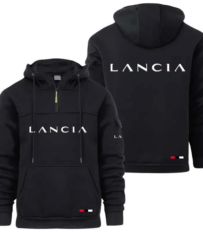 Compact Large Pocket Hoodie, Garage-Ready Lifestyle Hoodie CAR514 - Black