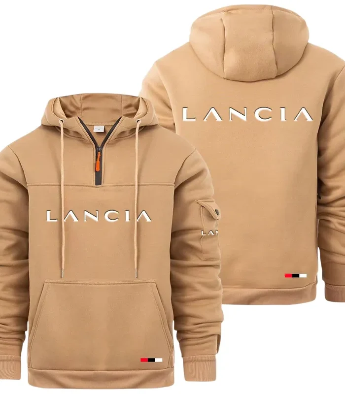 Compact Large Pocket Hoodie, Garage-Ready Lifestyle Hoodie CAR514 - Khaki