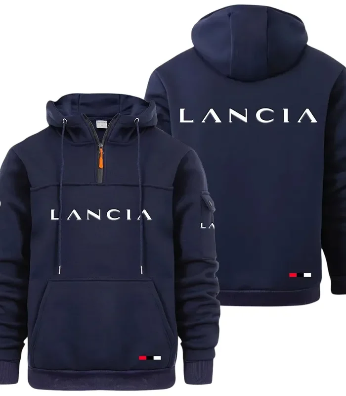 Compact Large Pocket Hoodie, Garage-Ready Lifestyle Hoodie CAR514 - Navy