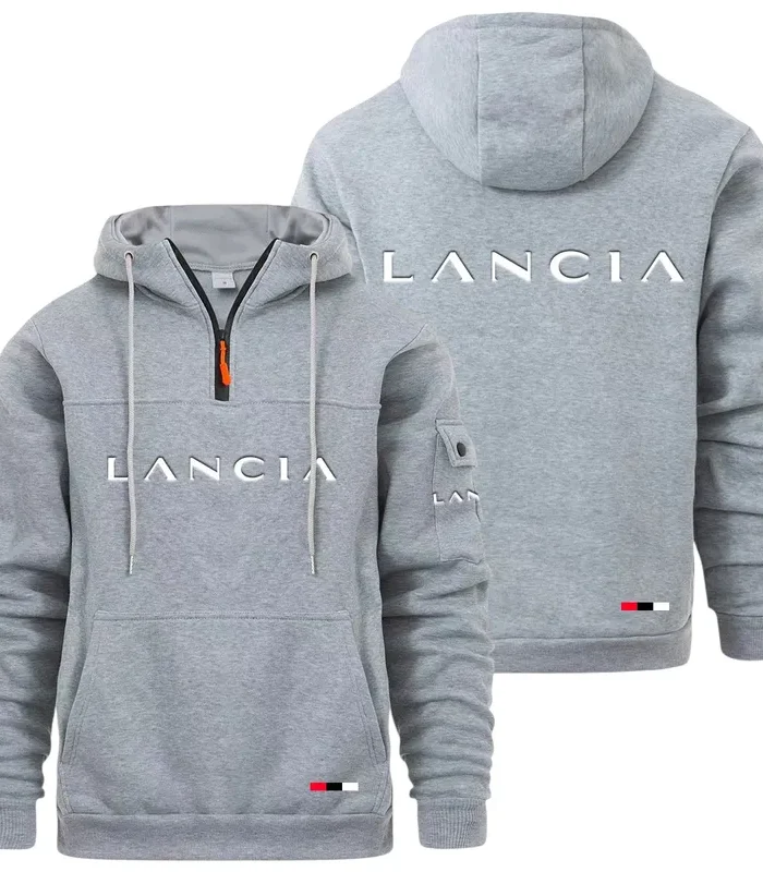 Compact Large Pocket Hoodie, Garage-Ready Lifestyle Hoodie CAR514 - Light Gray
