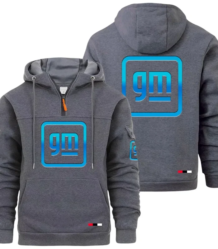 Engine & Vehicle Line Large Pocket Hoodie, Gearhead Streetwear Pullover CAR514 - Dark Gray
