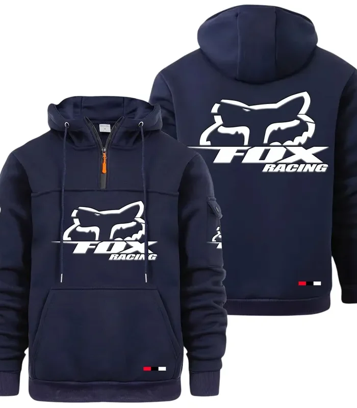 Rider Equipment Large Pocket Hoodie, Garage-Ready Lifestyle Hoodie CAR514 - Navy