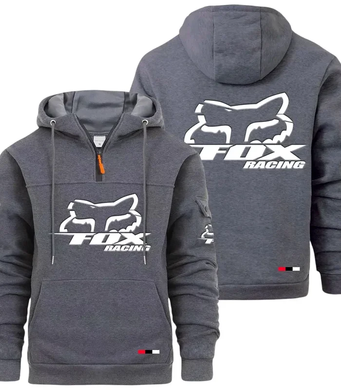 Rider Equipment Large Pocket Hoodie, Garage-Ready Lifestyle Hoodie CAR514 - Dark Gray