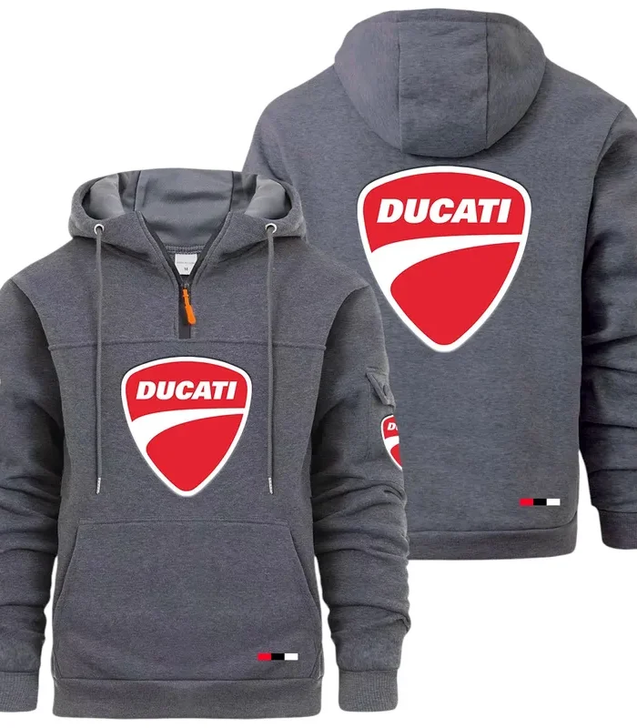 Performance Two-Wheeler Large Pocket Hoodie, Garage Life Comfort Hoodie CAR514 - Dark Gray