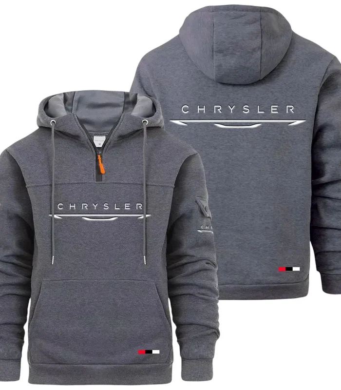 Full-Size Car Large Pocket Hoodie, Automotive Spirit Pocket Hoodie CAR514 - Dark Gray