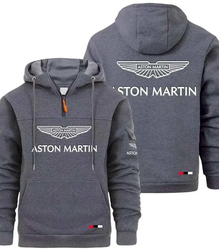 Refined Sport Coupe Large Pocket Hoodie, Garage-Ready Lifestyle Hoodie CAR514 - Dark Gray