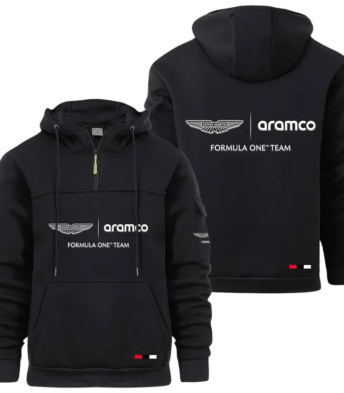 Refined Sport Coupe Large Pocket Hoodie, Rugged Streetwear Car Hoodie CAR514 - Black