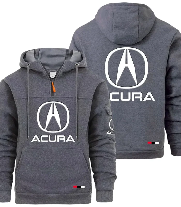 High-End Car Large Pocket Hoodie, Car Enthusiast Everyday Hoodie CAR514 - Dark Gray