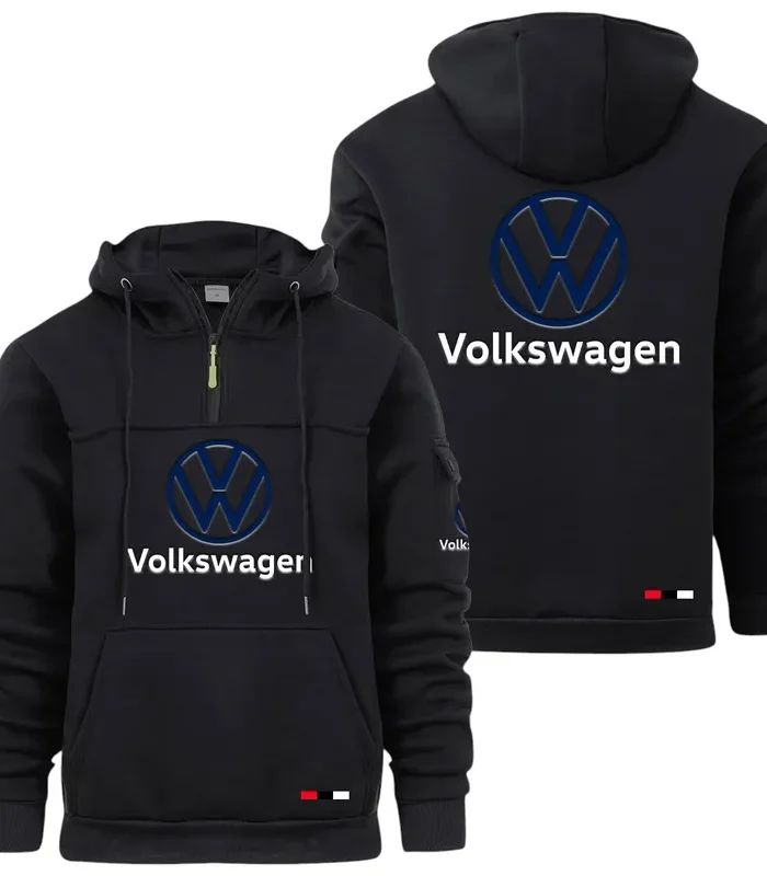 Compact Vehicle Large Pocket Hoodie, Rider's Everyday Comfort Hoodie CAR514 - Black