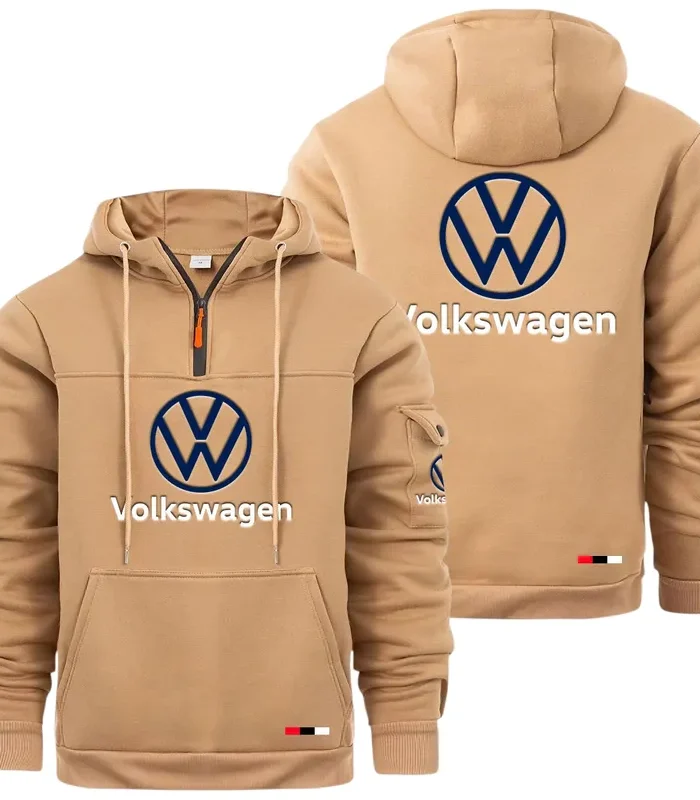 Compact Vehicle Large Pocket Hoodie, Rider's Everyday Comfort Hoodie CAR514 - Khaki