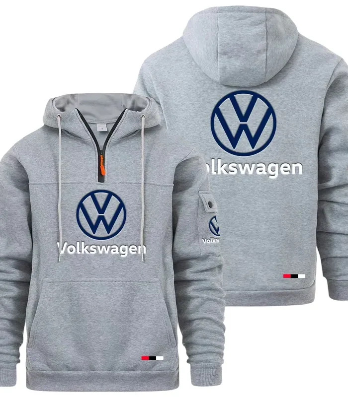 Compact Vehicle Large Pocket Hoodie, Rider's Everyday Comfort Hoodie CAR514 - Light Gray