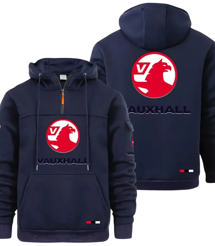 Compact SUV Large Pocket Hoodie, Moto Street Comfort Hoodie CAR514 - Navy